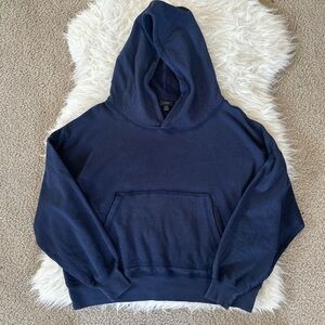 J.Crew Women’s boxy cut Navy Blue Hoodie